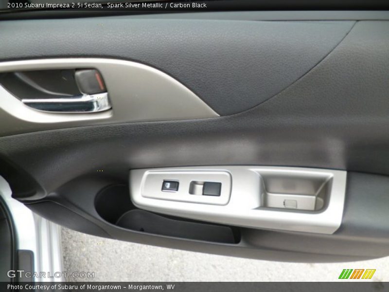 Spark Silver Metallic / Carbon Black 2010 Subaru Impreza 2.5i Sedan