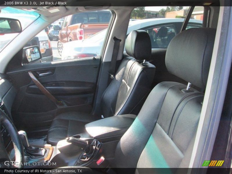 Jet Black / Black 2006 BMW X3 3.0i