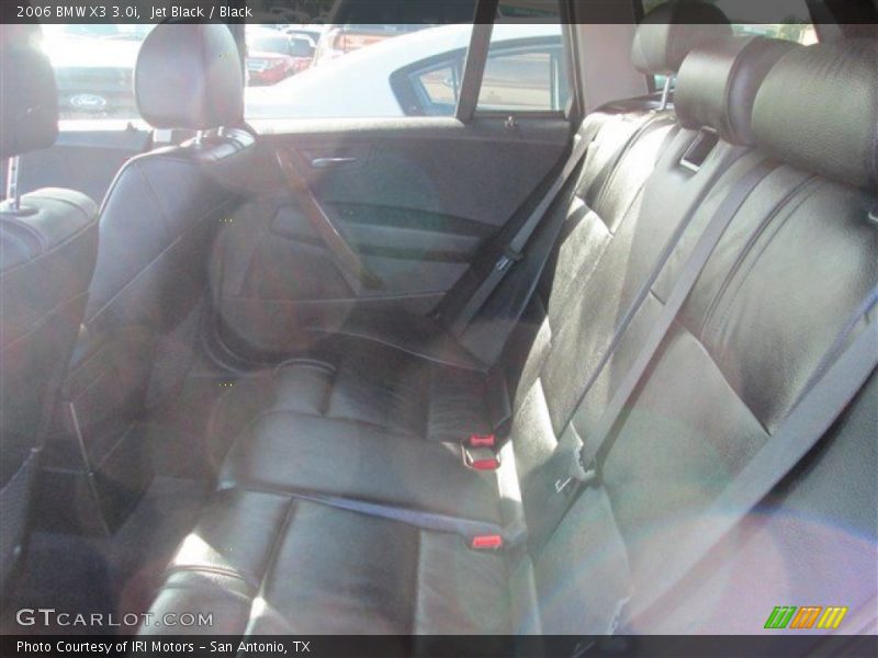 Jet Black / Black 2006 BMW X3 3.0i