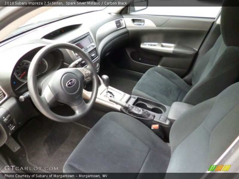 Spark Silver Metallic / Carbon Black 2010 Subaru Impreza 2.5i Sedan