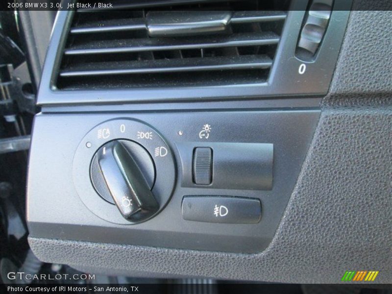 Jet Black / Black 2006 BMW X3 3.0i