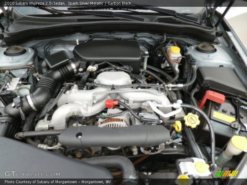 Spark Silver Metallic / Carbon Black 2010 Subaru Impreza 2.5i Sedan