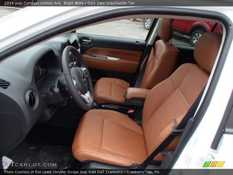 Front Seat of 2014 Compass Limited 4x4