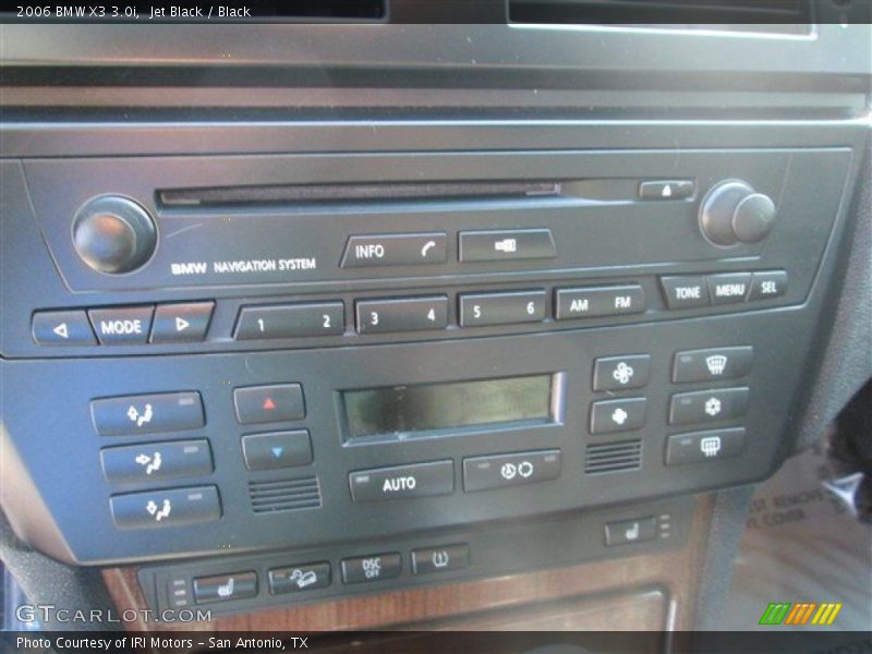 Jet Black / Black 2006 BMW X3 3.0i