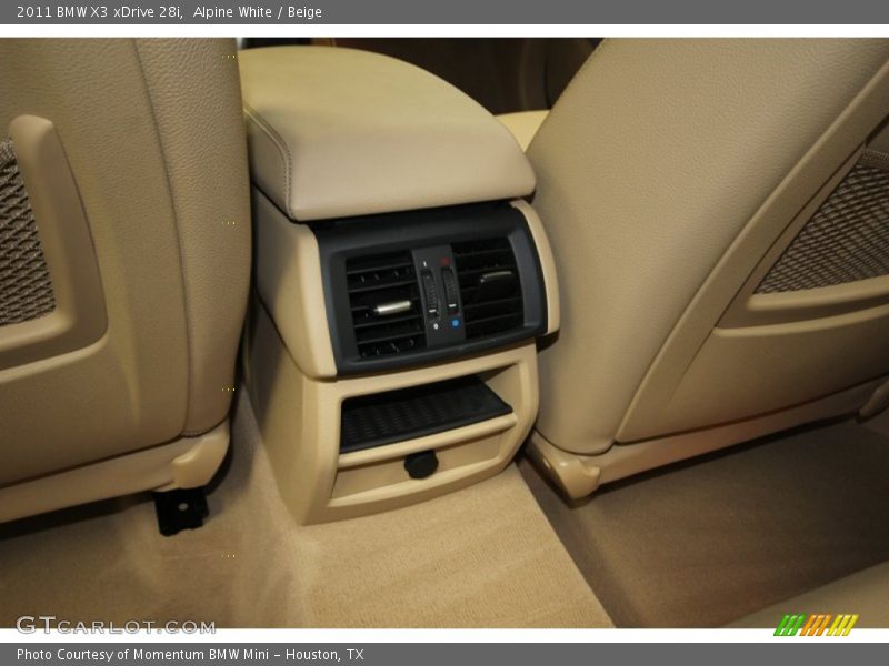 Alpine White / Beige 2011 BMW X3 xDrive 28i
