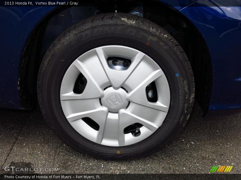 Vortex Blue Pearl / Gray 2013 Honda Fit
