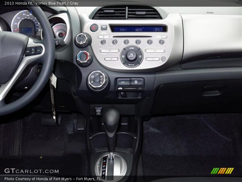 Vortex Blue Pearl / Gray 2013 Honda Fit