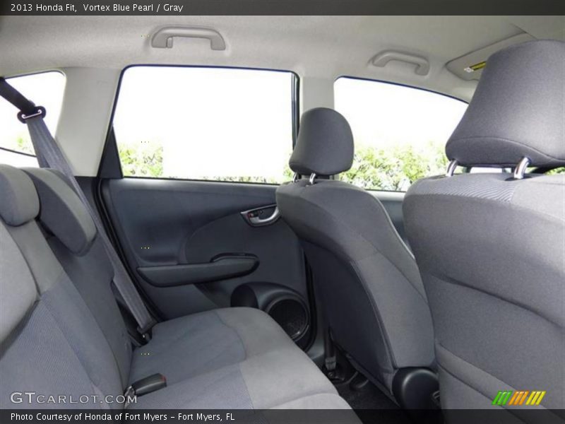 Vortex Blue Pearl / Gray 2013 Honda Fit