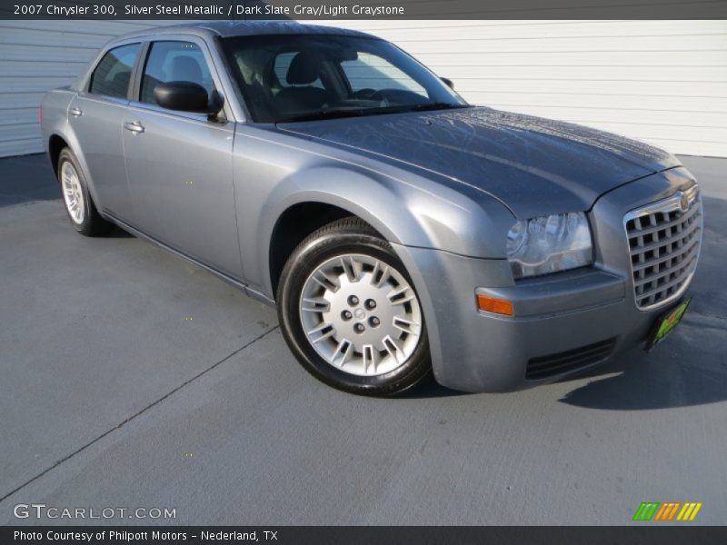 Silver Steel Metallic / Dark Slate Gray/Light Graystone 2007 Chrysler 300