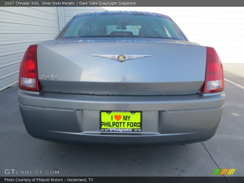 Silver Steel Metallic / Dark Slate Gray/Light Graystone 2007 Chrysler 300