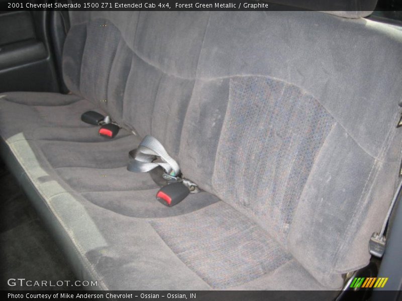 Forest Green Metallic / Graphite 2001 Chevrolet Silverado 1500 Z71 Extended Cab 4x4