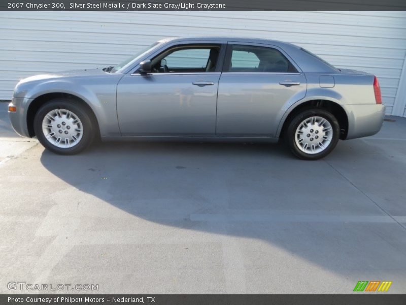 Silver Steel Metallic / Dark Slate Gray/Light Graystone 2007 Chrysler 300
