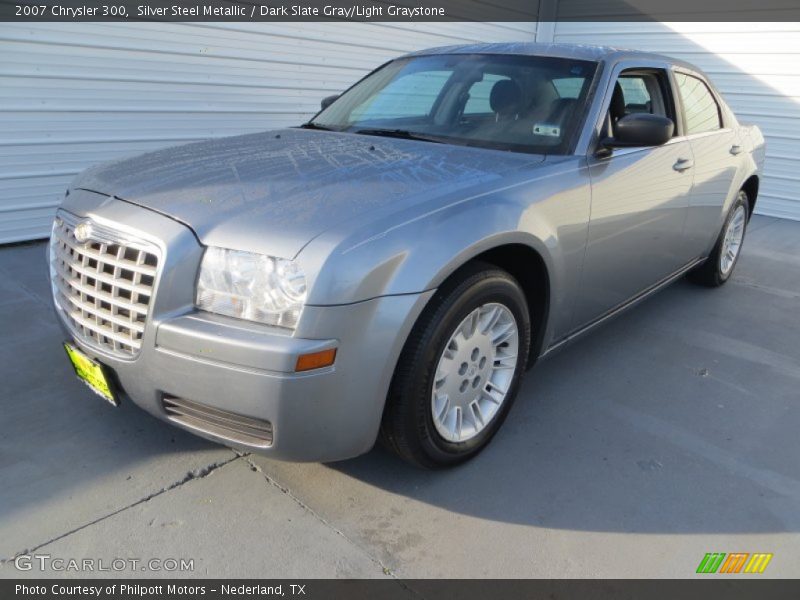 Silver Steel Metallic / Dark Slate Gray/Light Graystone 2007 Chrysler 300