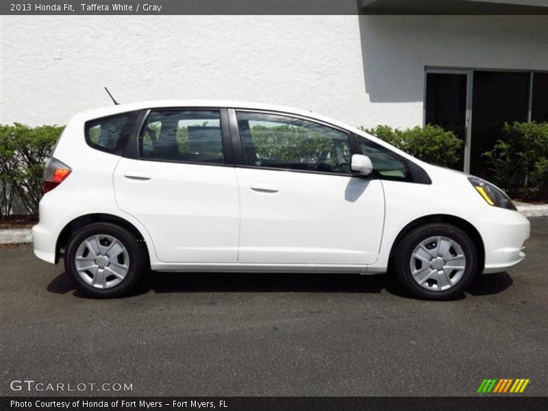 Taffeta White / Gray 2013 Honda Fit