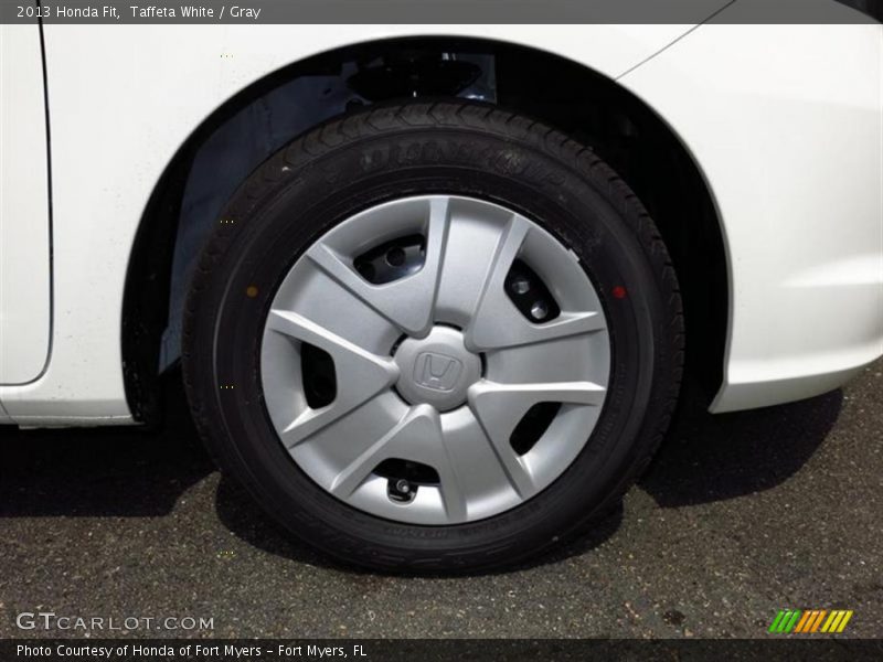 Taffeta White / Gray 2013 Honda Fit