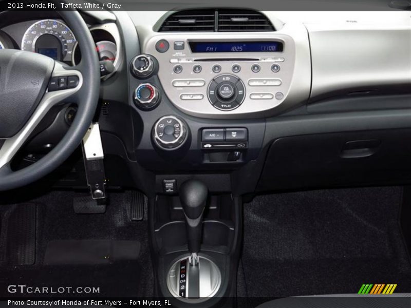 Taffeta White / Gray 2013 Honda Fit