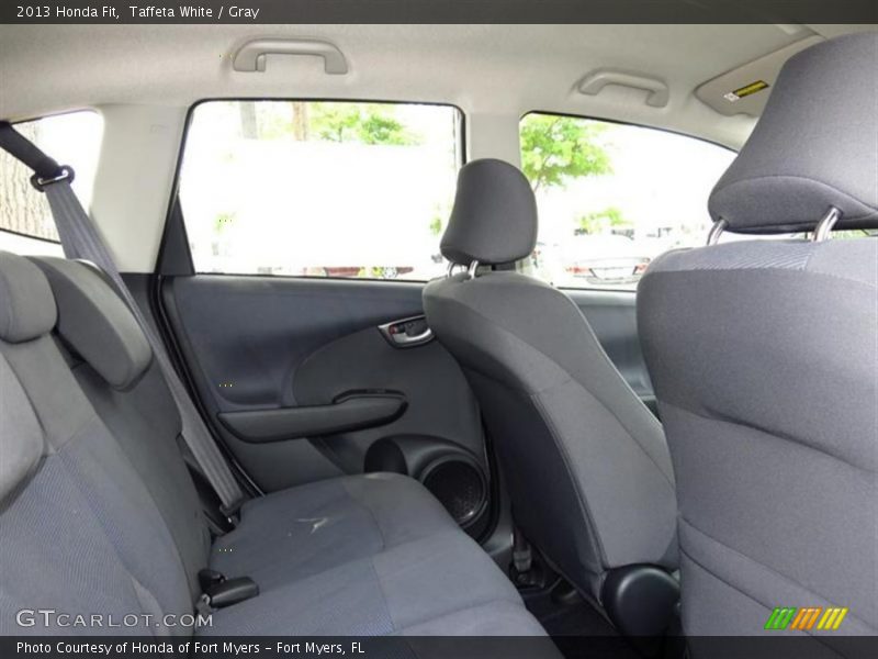 Taffeta White / Gray 2013 Honda Fit