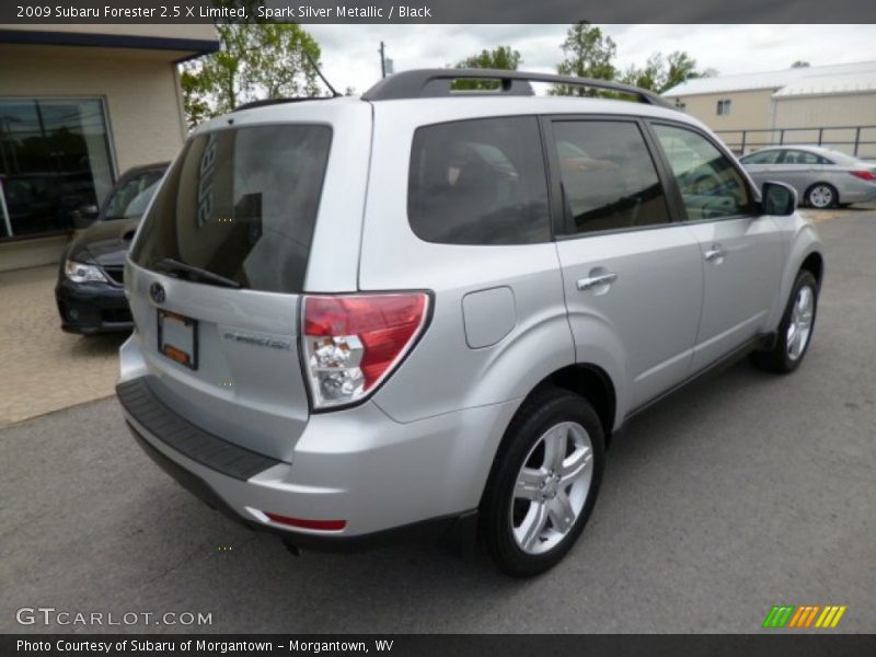 Spark Silver Metallic / Black 2009 Subaru Forester 2.5 X Limited