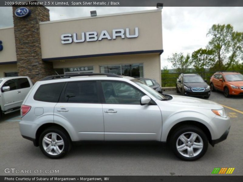 Spark Silver Metallic / Black 2009 Subaru Forester 2.5 X Limited