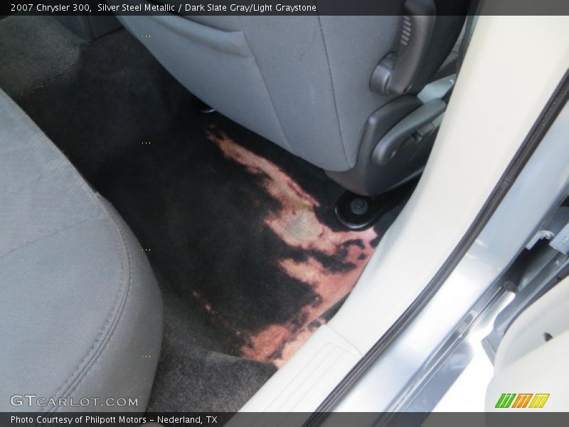 Silver Steel Metallic / Dark Slate Gray/Light Graystone 2007 Chrysler 300