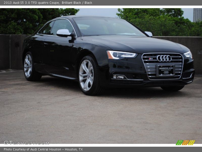 Brilliant Black / Black 2013 Audi S5 3.0 TFSI quattro Coupe