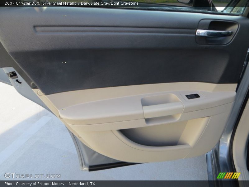 Silver Steel Metallic / Dark Slate Gray/Light Graystone 2007 Chrysler 300