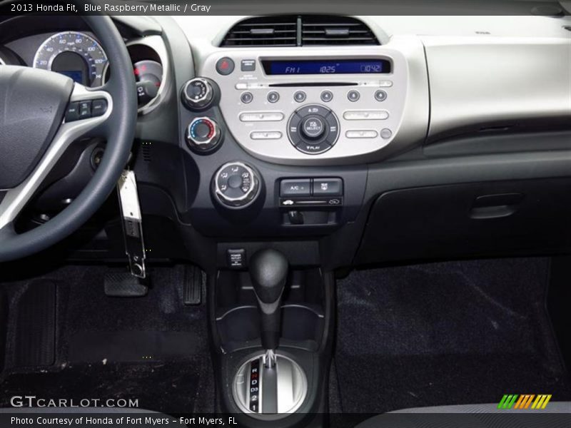 Blue Raspberry Metallic / Gray 2013 Honda Fit