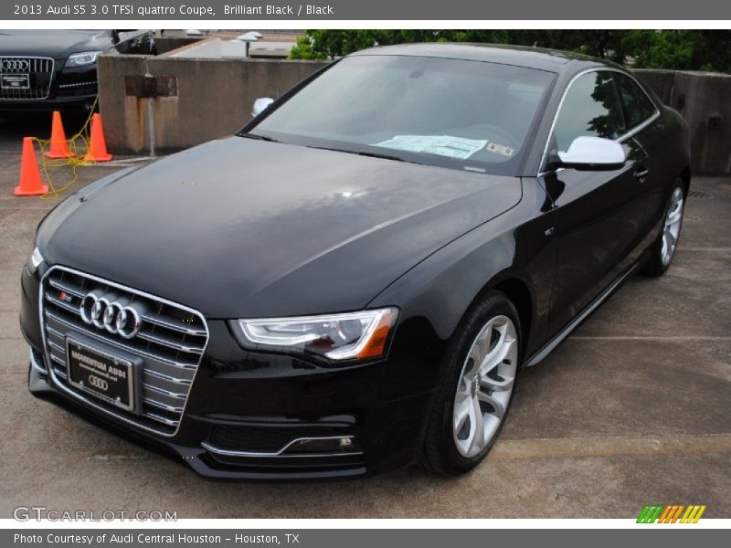 Brilliant Black / Black 2013 Audi S5 3.0 TFSI quattro Coupe