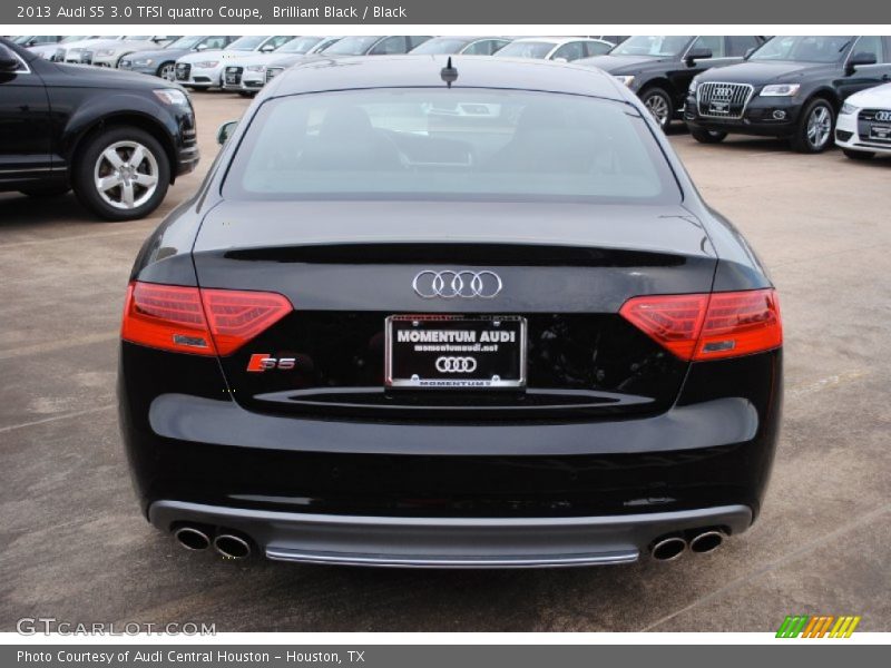 Brilliant Black / Black 2013 Audi S5 3.0 TFSI quattro Coupe