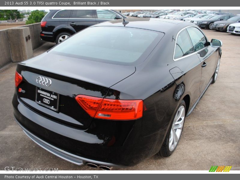 Brilliant Black / Black 2013 Audi S5 3.0 TFSI quattro Coupe