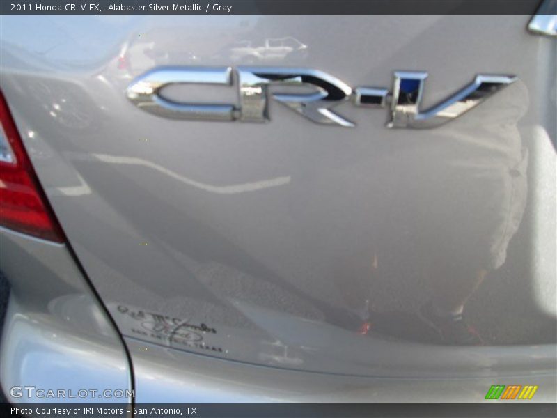 Alabaster Silver Metallic / Gray 2011 Honda CR-V EX