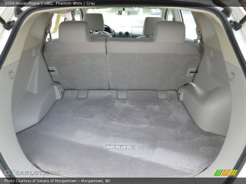 Phantom White / Gray 2009 Nissan Rogue S AWD