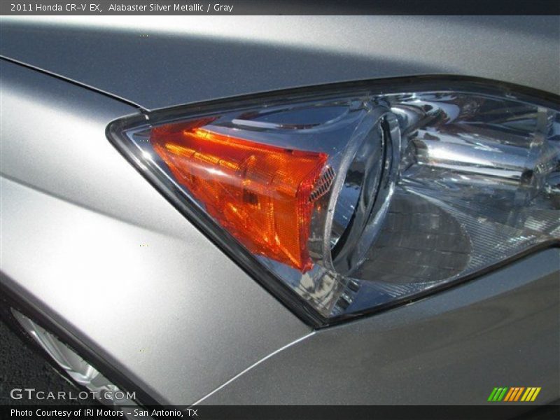 Alabaster Silver Metallic / Gray 2011 Honda CR-V EX