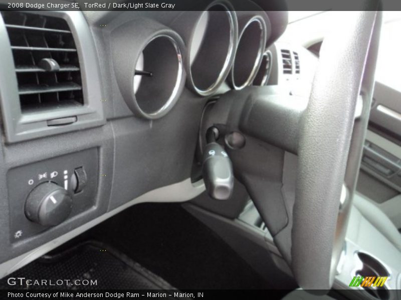 TorRed / Dark/Light Slate Gray 2008 Dodge Charger SE