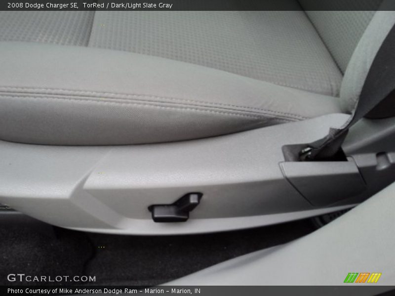 TorRed / Dark/Light Slate Gray 2008 Dodge Charger SE