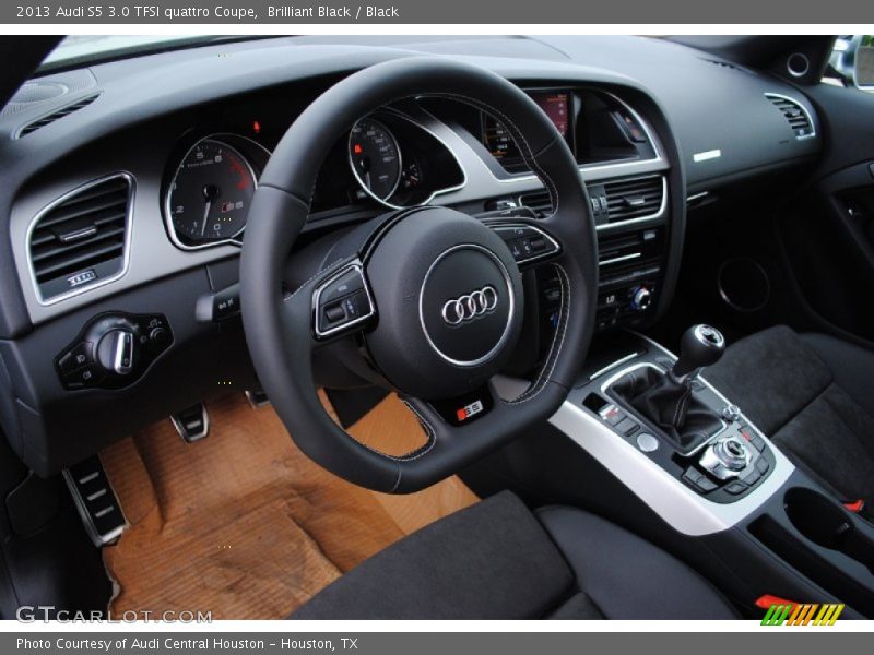 Brilliant Black / Black 2013 Audi S5 3.0 TFSI quattro Coupe