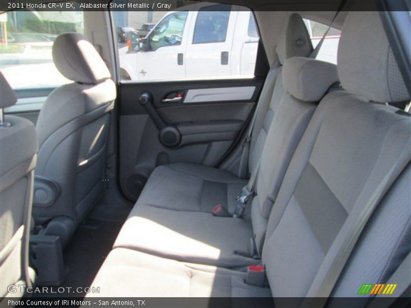 Alabaster Silver Metallic / Gray 2011 Honda CR-V EX