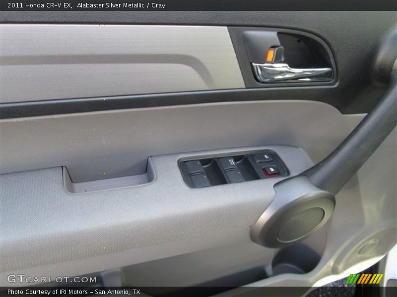 Alabaster Silver Metallic / Gray 2011 Honda CR-V EX