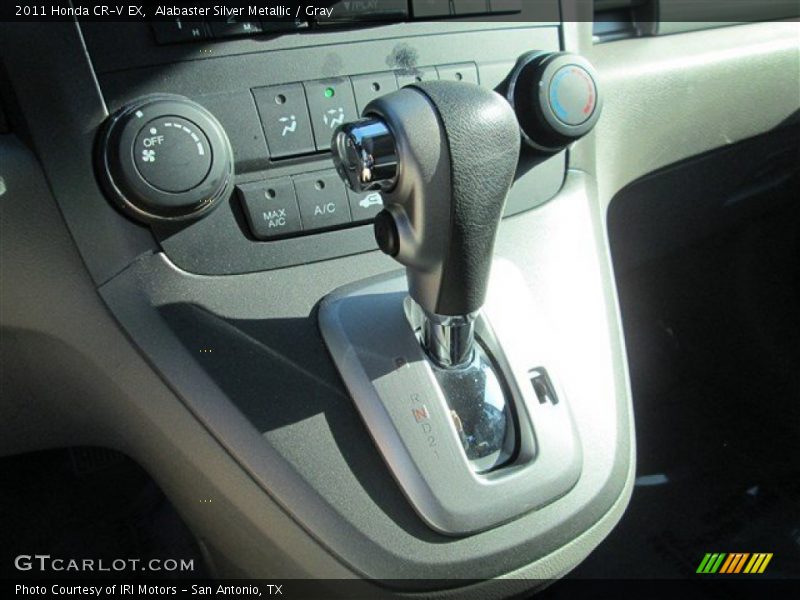 Alabaster Silver Metallic / Gray 2011 Honda CR-V EX