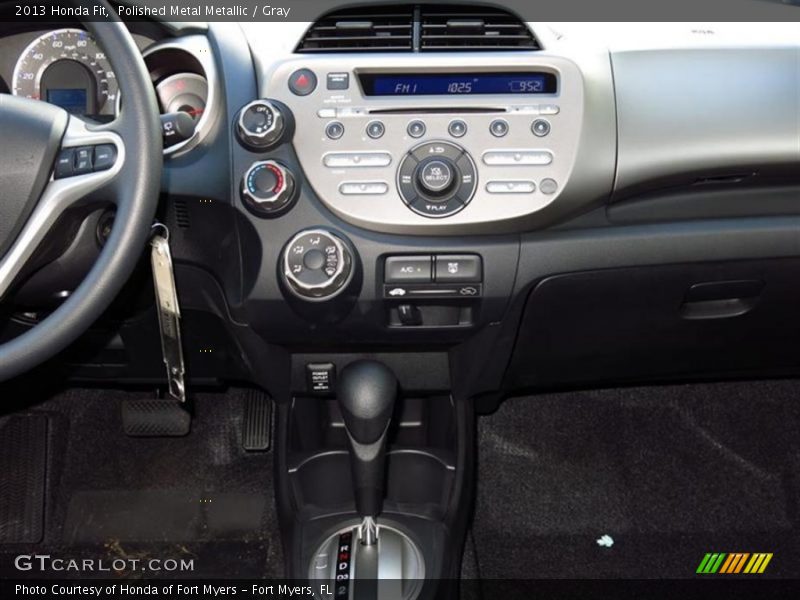 Polished Metal Metallic / Gray 2013 Honda Fit