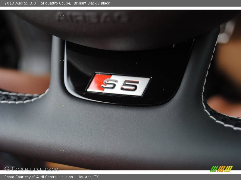 Brilliant Black / Black 2013 Audi S5 3.0 TFSI quattro Coupe