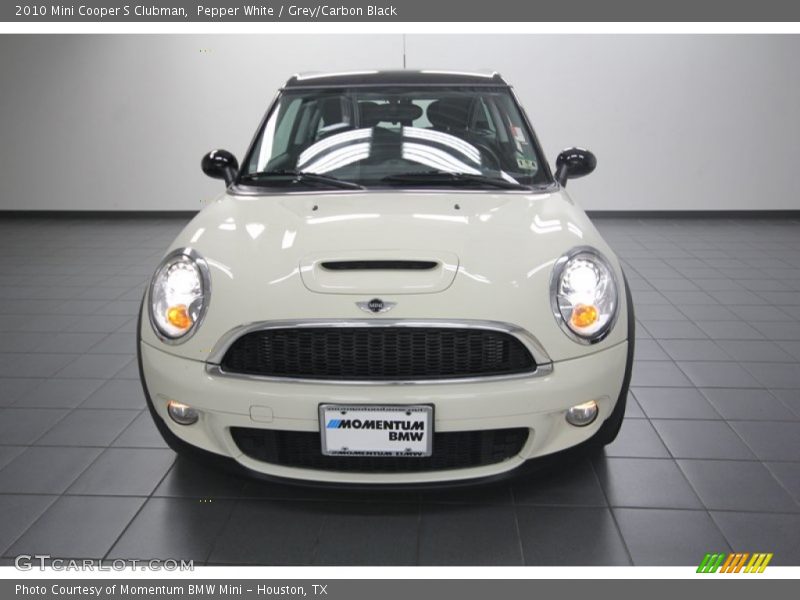 Pepper White / Grey/Carbon Black 2010 Mini Cooper S Clubman