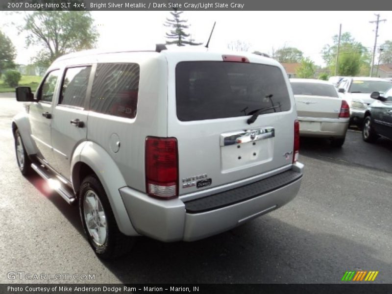 Bright Silver Metallic / Dark Slate Gray/Light Slate Gray 2007 Dodge Nitro SLT 4x4