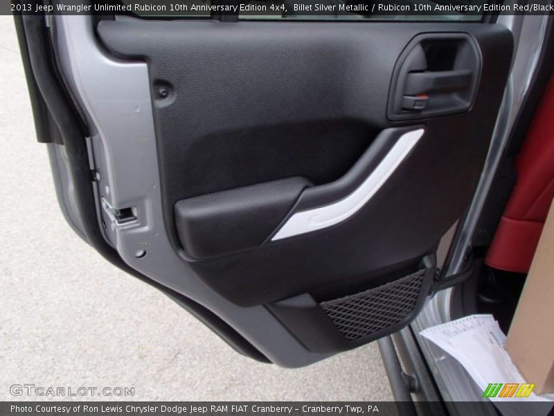 Door Panel of 2013 Wrangler Unlimited Rubicon 10th Anniversary Edition 4x4
