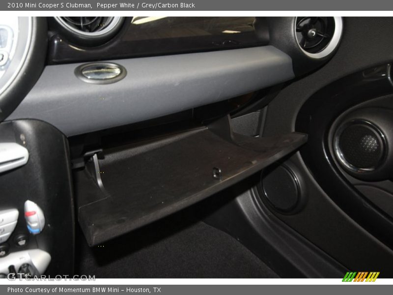 Pepper White / Grey/Carbon Black 2010 Mini Cooper S Clubman