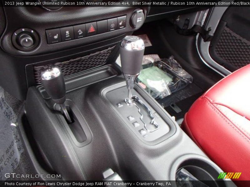  2013 Wrangler Unlimited Rubicon 10th Anniversary Edition 4x4 5 Speed Automatic Shifter