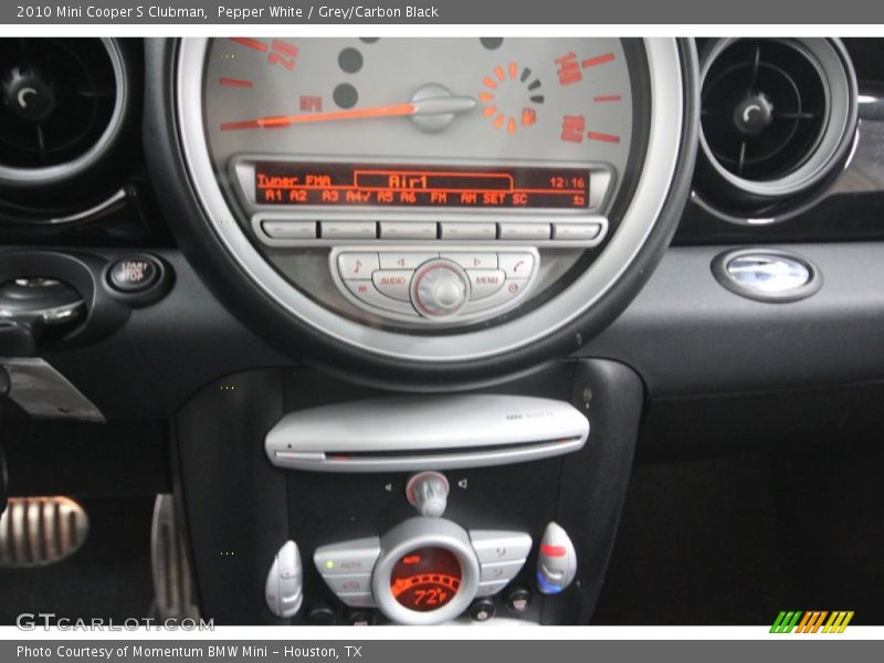 Pepper White / Grey/Carbon Black 2010 Mini Cooper S Clubman