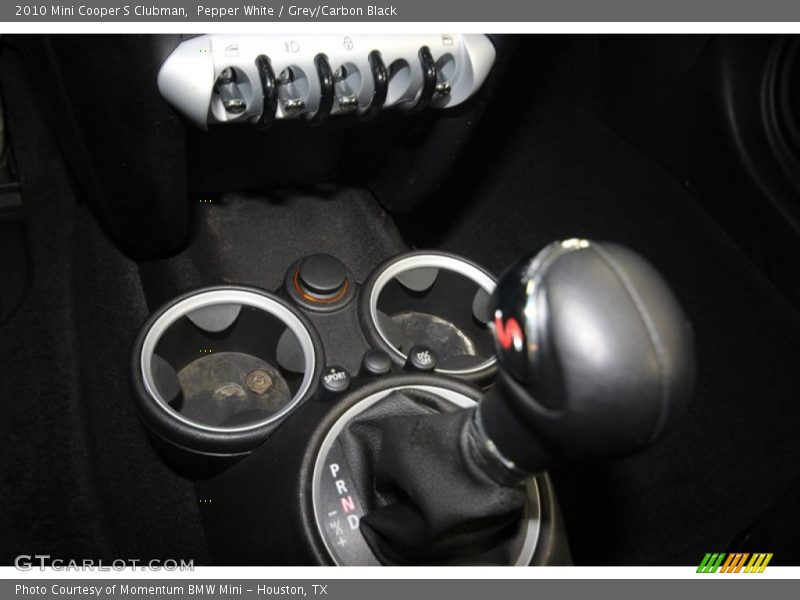 Pepper White / Grey/Carbon Black 2010 Mini Cooper S Clubman