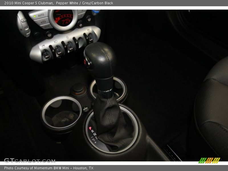 Pepper White / Grey/Carbon Black 2010 Mini Cooper S Clubman