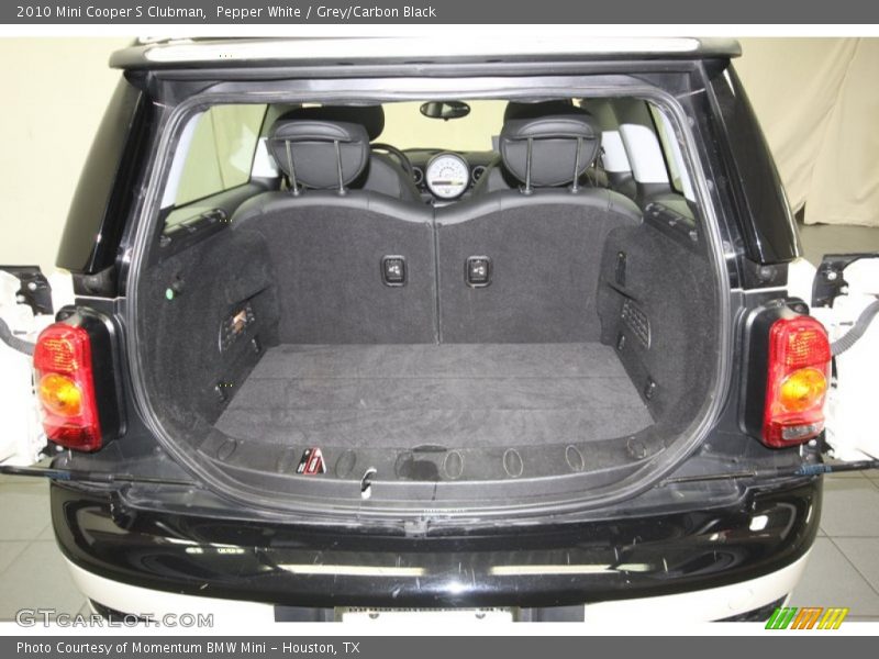 Pepper White / Grey/Carbon Black 2010 Mini Cooper S Clubman